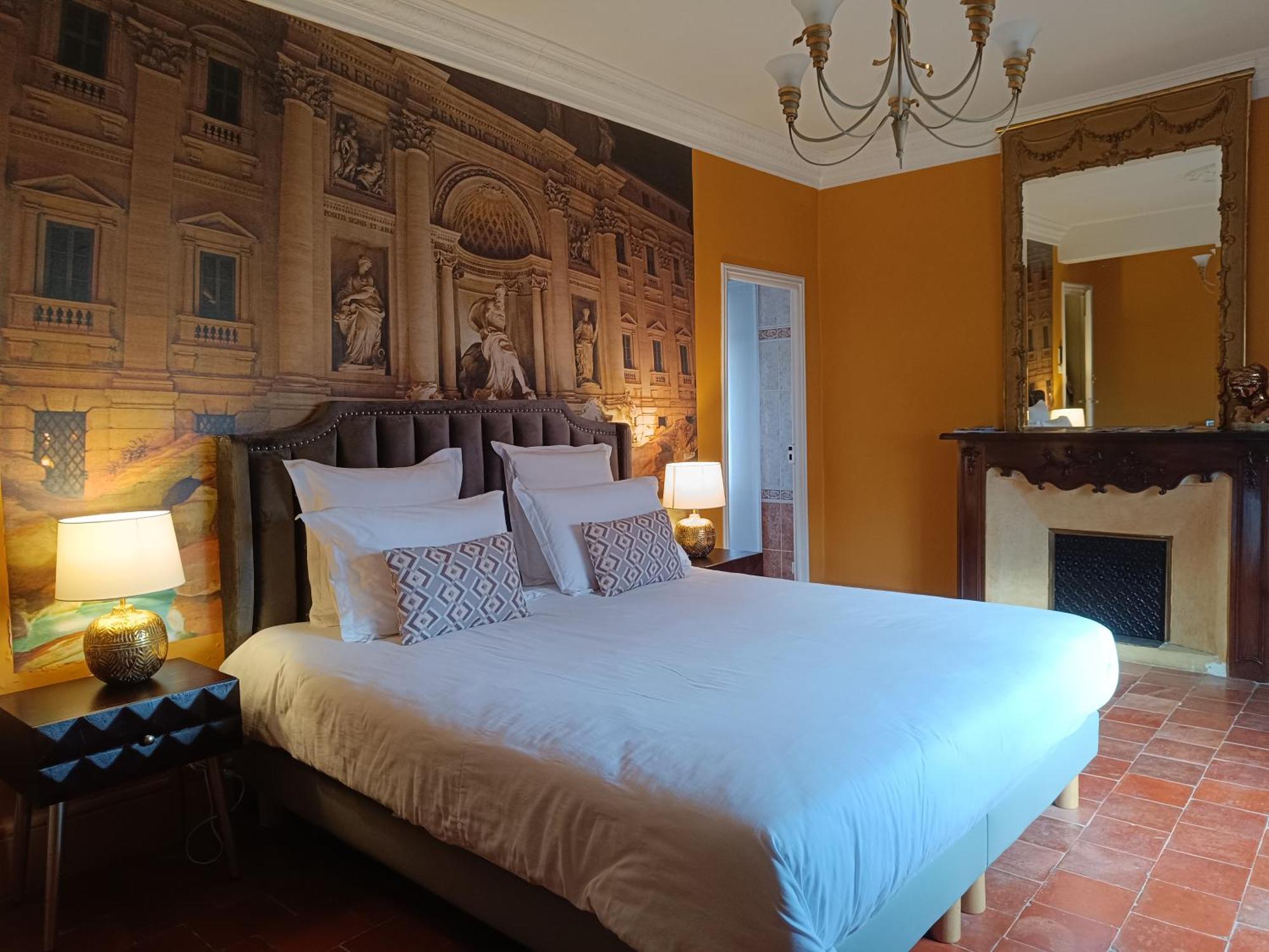 Bed and Breakfast Les Jardins De La Fontaine Alès Esterno foto