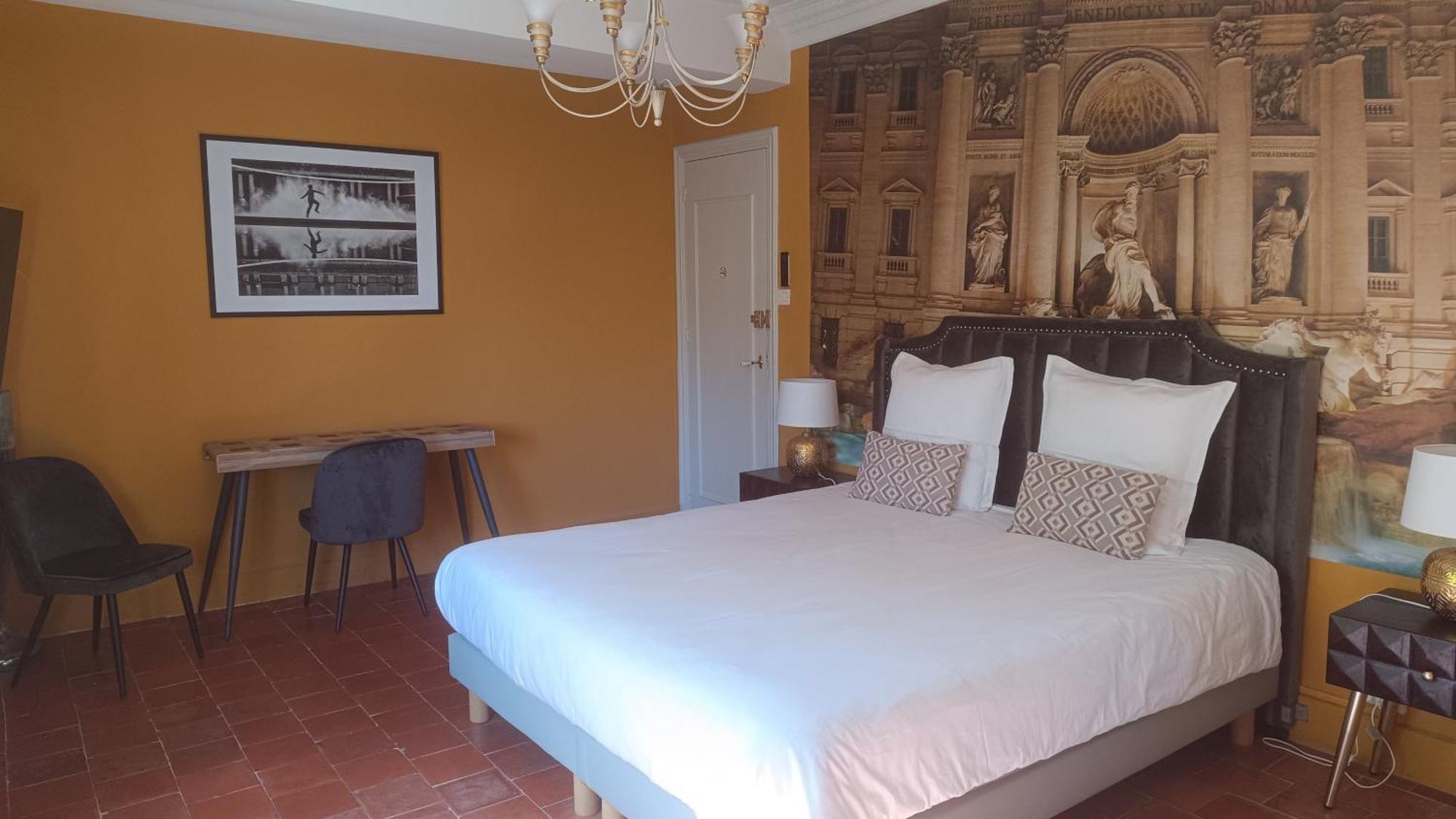Bed and Breakfast Les Jardins De La Fontaine Alès Esterno foto